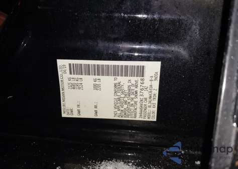 2019 Nissan Maxima 3.5 Platinum из США, поврежденный, VIN 1N4AA6AV2KC376768